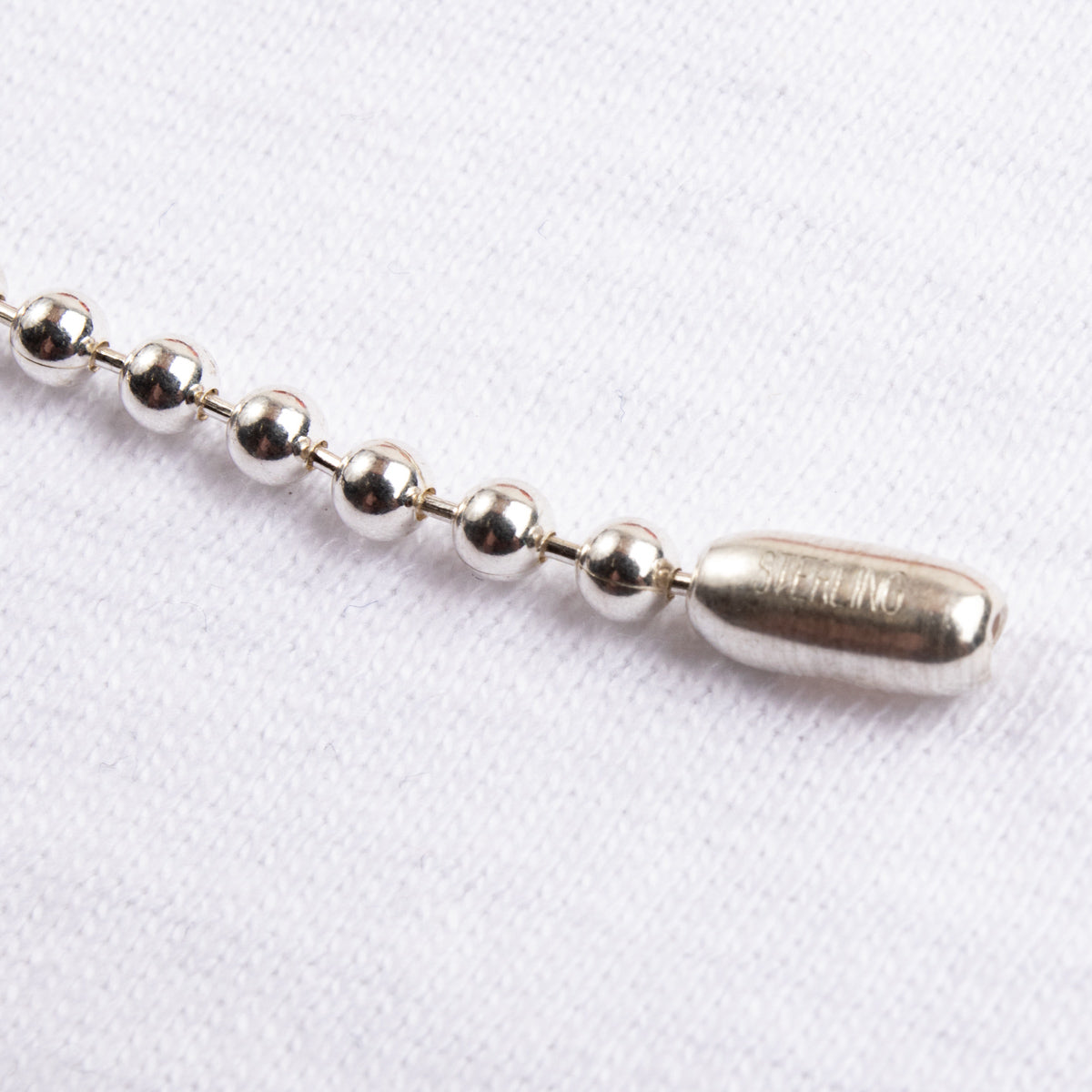 Sterling Silver Ball Chain Bracelet