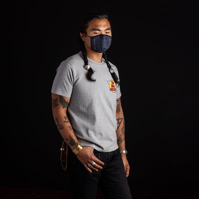 The Real McCoy's Short Sleeve Logo Tee - Gray - Standard & Strange