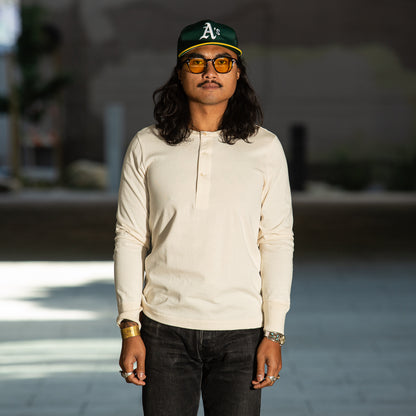 Merz b. Schwanen 206 Loopwheeled LS Henley - Nature - Standard & Strange