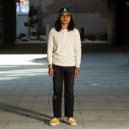 Merz b. Schwanen 206 Loopwheeled LS Henley - Nature - Standard & Strange