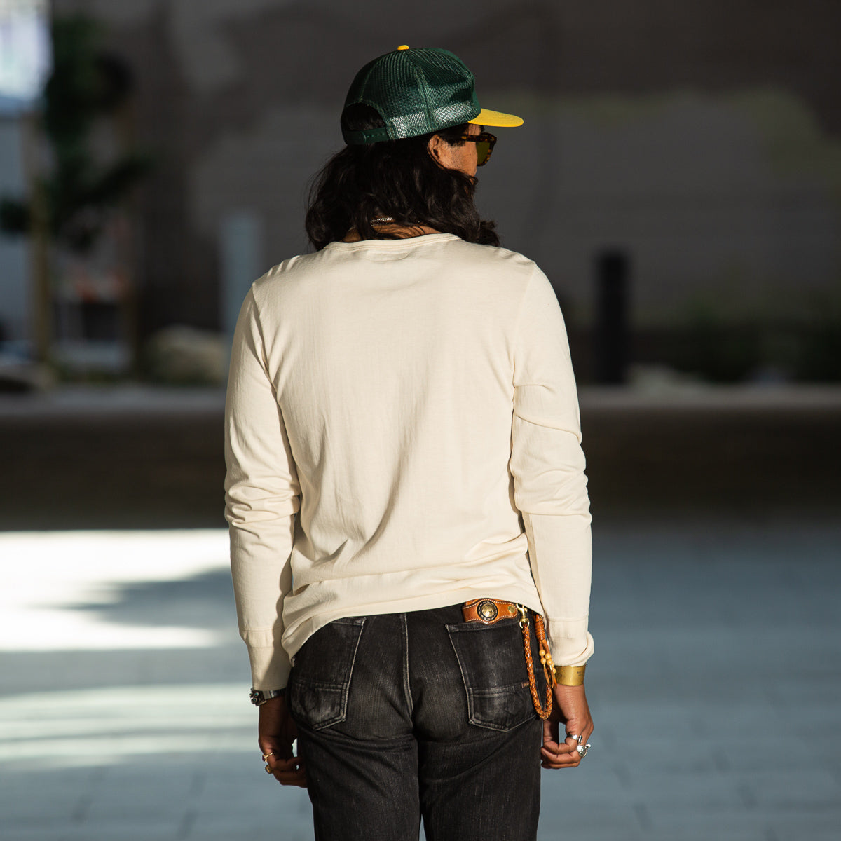 Merz b. Schwanen 206 Loopwheeled LS Henley - Nature - Standard & Strange