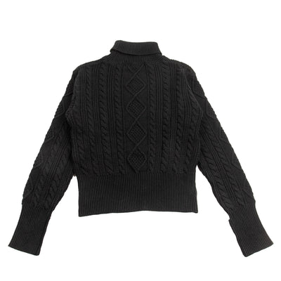 Mister Freedom Mariner Roll-Neck Sweater - Black - Standard & Strange
