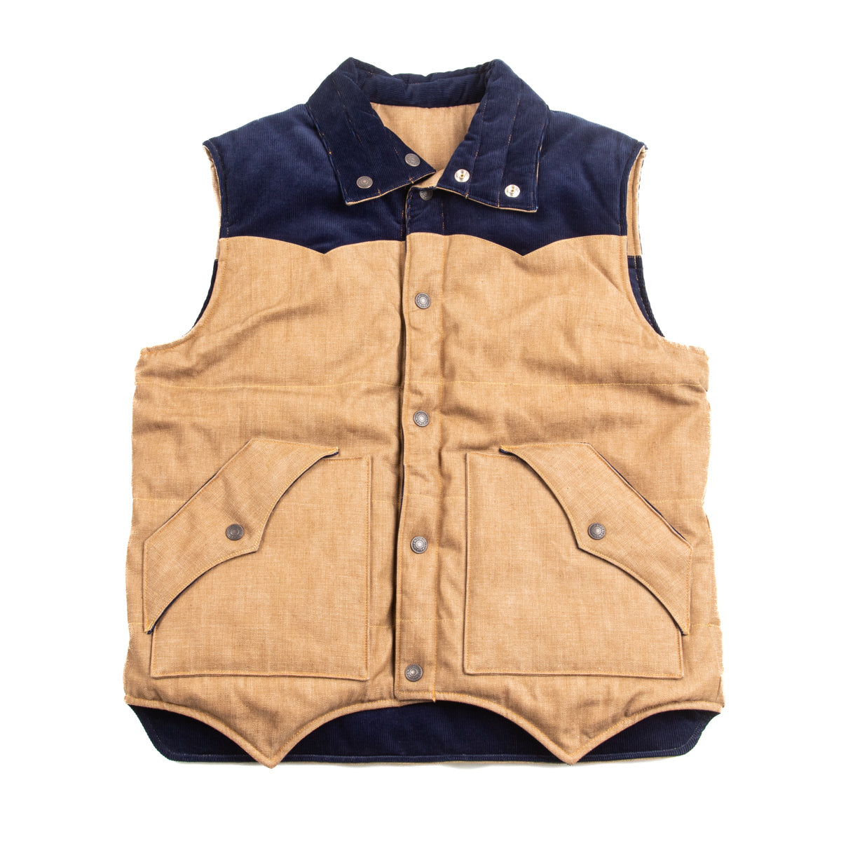 Mister Freedom Sonny Puffer Vest - Brown – Standard & Strange