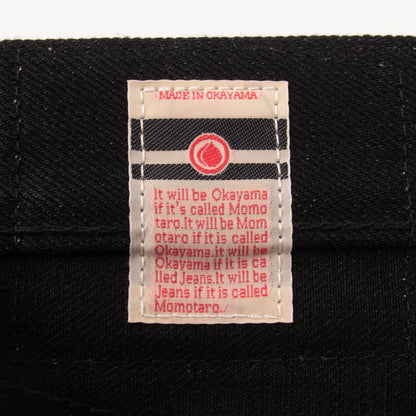 Momotaro 0405-B High Tapered Fit - 15.7oz Black/Black Selvedge - Standard & Strange