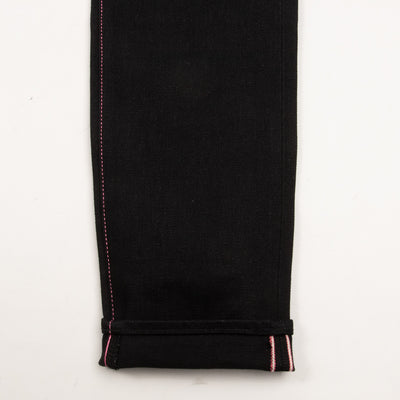 Momotaro 0405-B High Tapered Fit - 15.7oz Black/Black Selvedge - Standard & Strange
