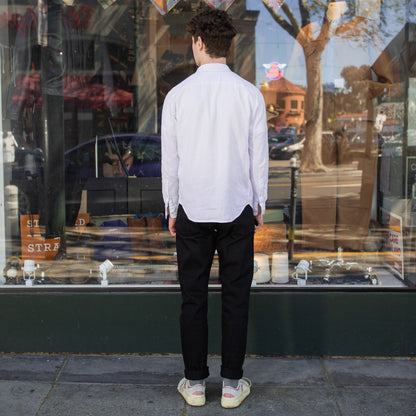 Momotaro 0405-B High Tapered Fit - 15.7oz Black/Black Selvedge - Standard & Strange