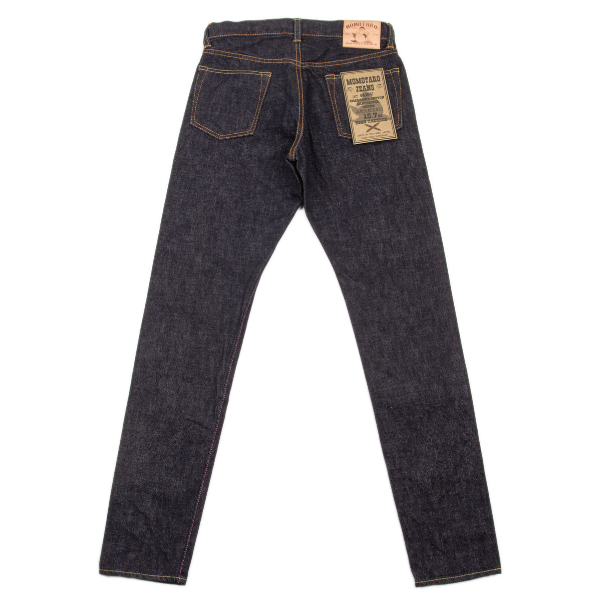 Momotaro 0405-V High Tapered Fit - 15.7oz Zimbabwe Cotton Selvedge (One-wash) - Standard & Strange