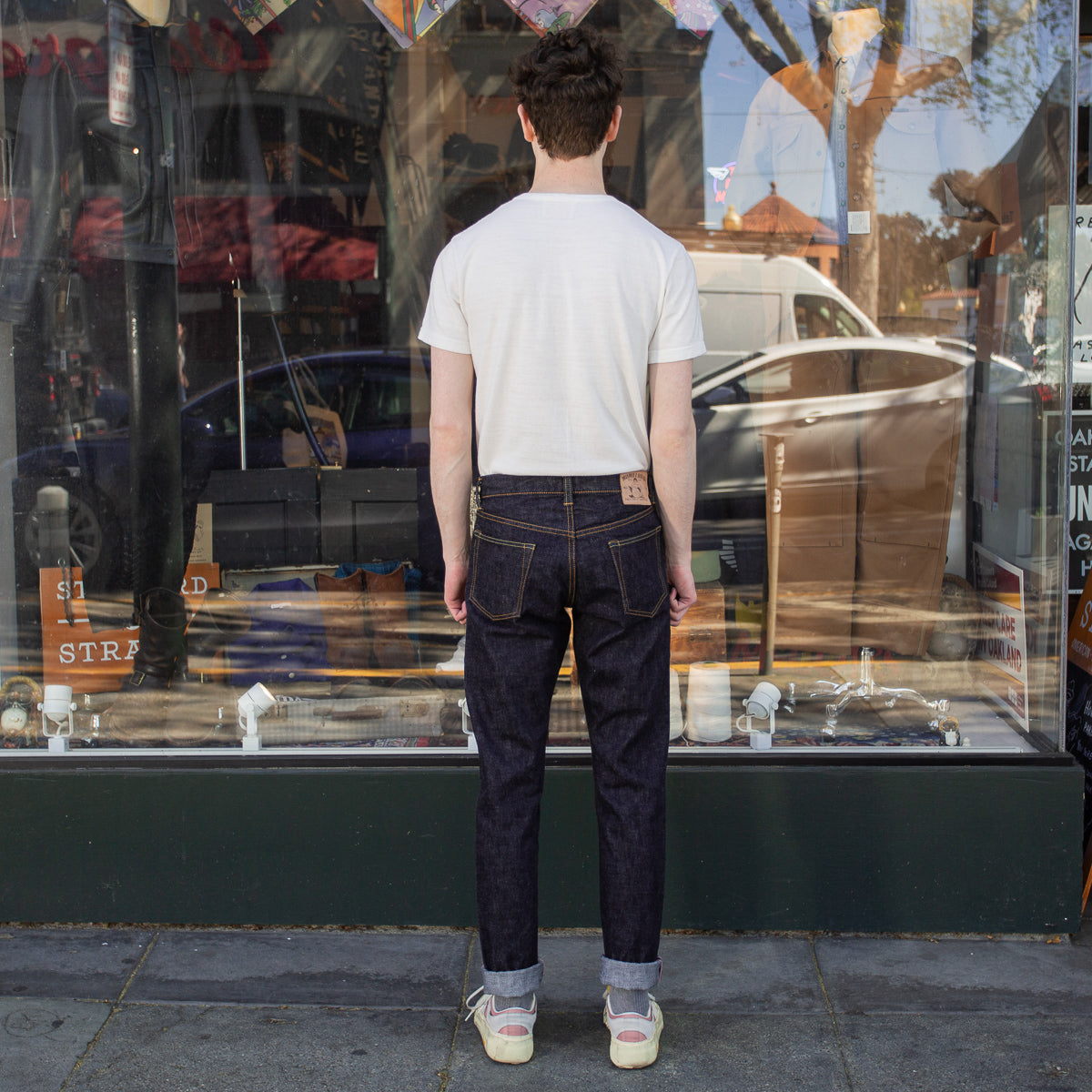 Momotaro 0405-V High Tapered Fit - 15.7oz Zimbabwe Cotton Selvedge (One-wash) - Standard & Strange