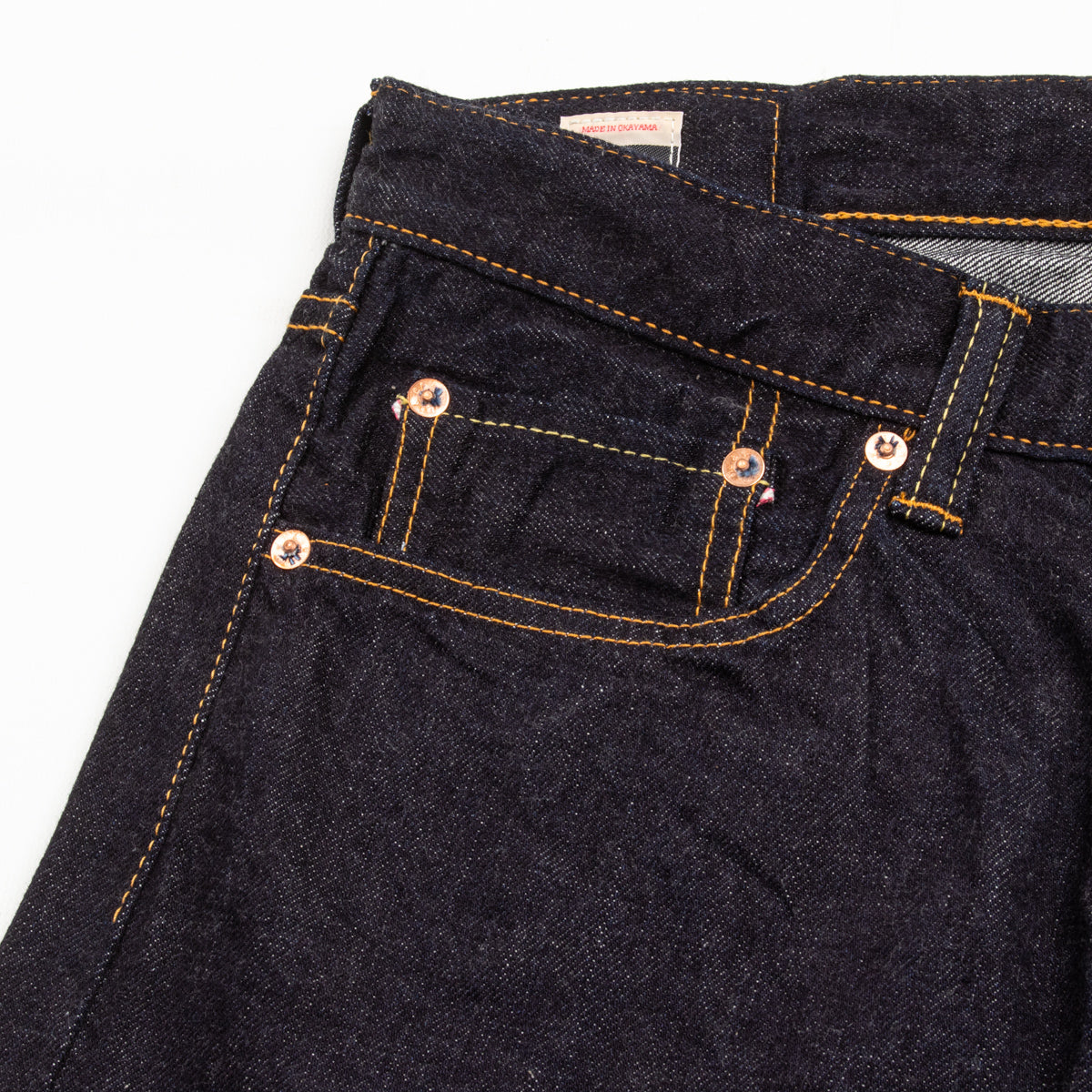 Momotaro 0605-12SP Going To Battle 12oz Natural Tapered Jeans – Redcast  Heritage Co.