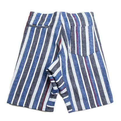 Monitaly Drop Crotch Shorts - Indigo Mud Cloth - Standard & Strange
