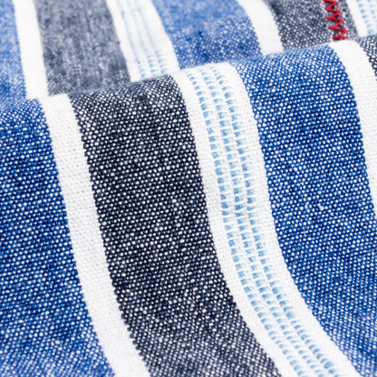 Monitaly Drop Crotch Shorts - Indigo Mud Cloth - Standard & Strange