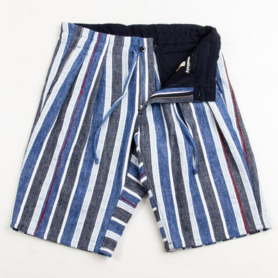 Monitaly Drop Crotch Shorts - Indigo Mud Cloth - Standard & Strange