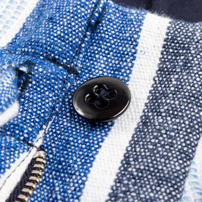 Monitaly Drop Crotch Shorts - Indigo Mud Cloth - Standard & Strange