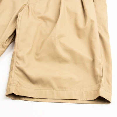 Monitaly Drop Crotch Shorts - Vancloth Oxford Khaki - Standard & Strange