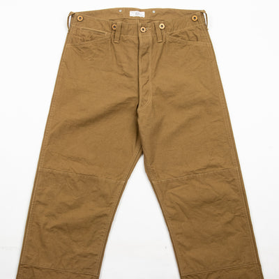 Ooe Yofukuten The Boss Pants - 12.5oz Khaki Selvedge Duck - Standard & Strange
