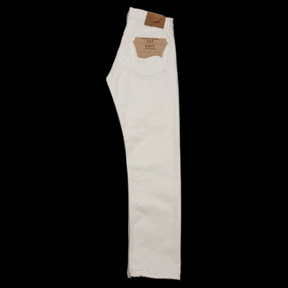 OrSlow 107 Ivy Fit Denim - White - Standard & Strange