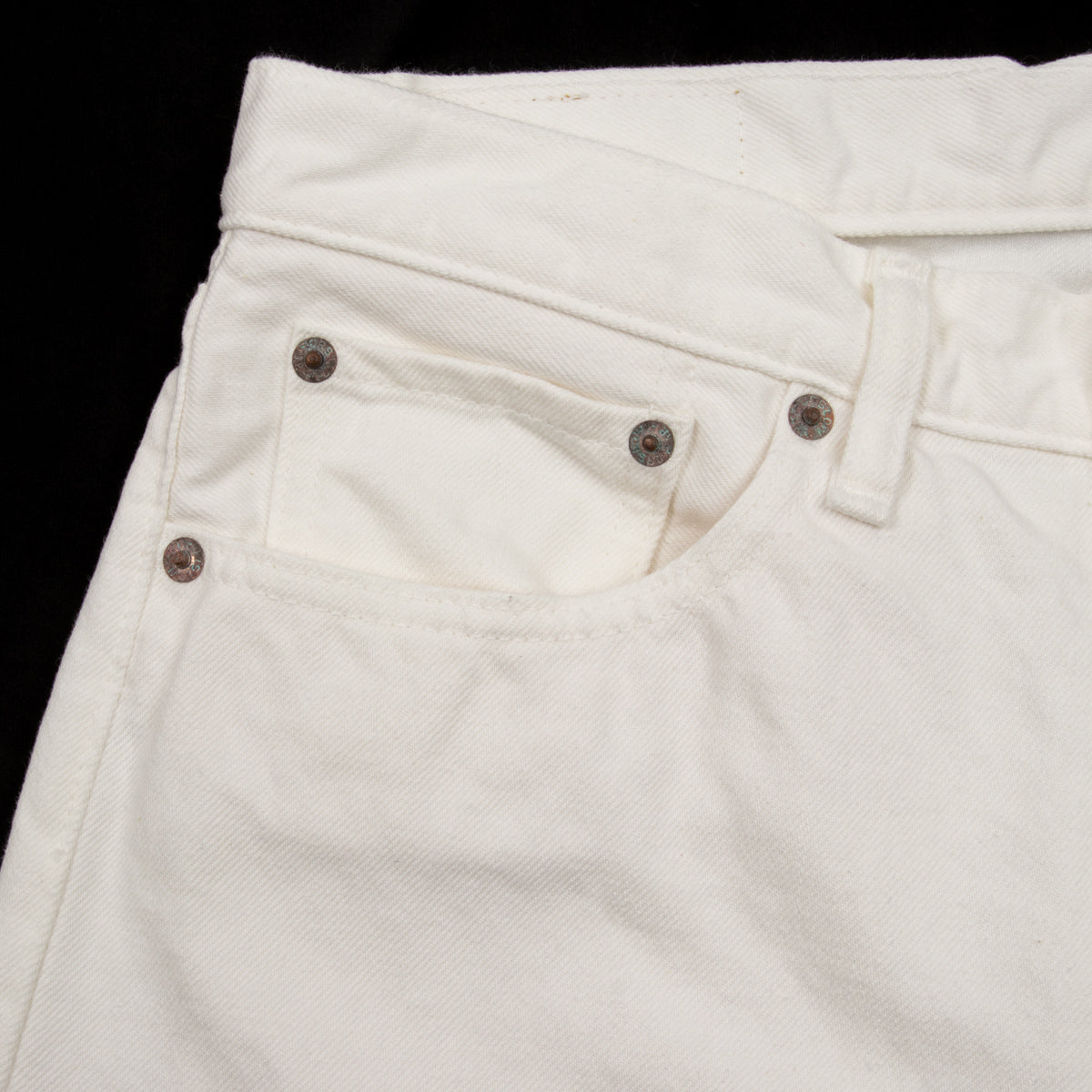 OrSlow 107 Ivy Fit Denim - White - Standard & Strange