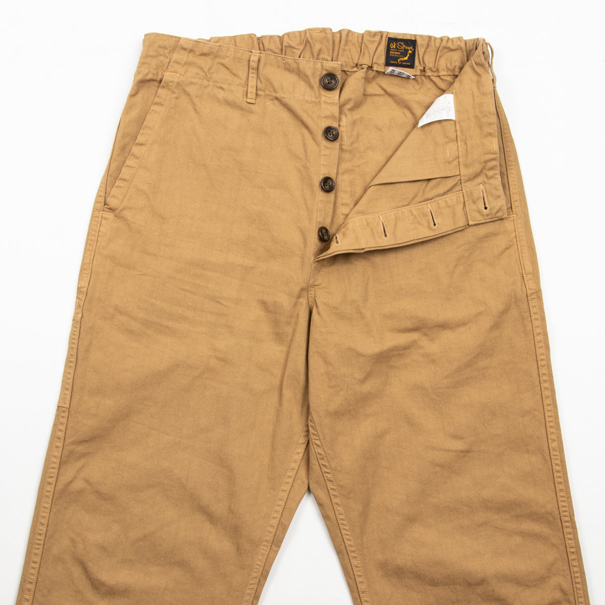 OrSlow French Work Pants Khaki Standard & Strange