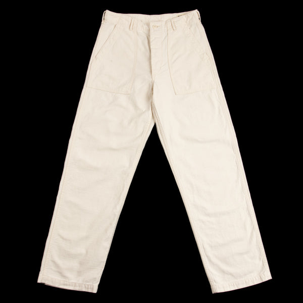OrSlow Fatigue Pants - Regular Fit - Ecru - Standard & Strange