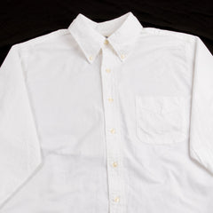 OrSlow Standard Oxford Button Down Shirt - White - Standard & Strange