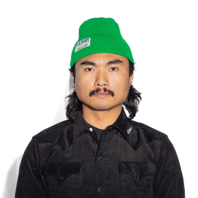 Papa Nui Watch Cap Operation Deepfreeze - Arctic Green - Standard & Strange