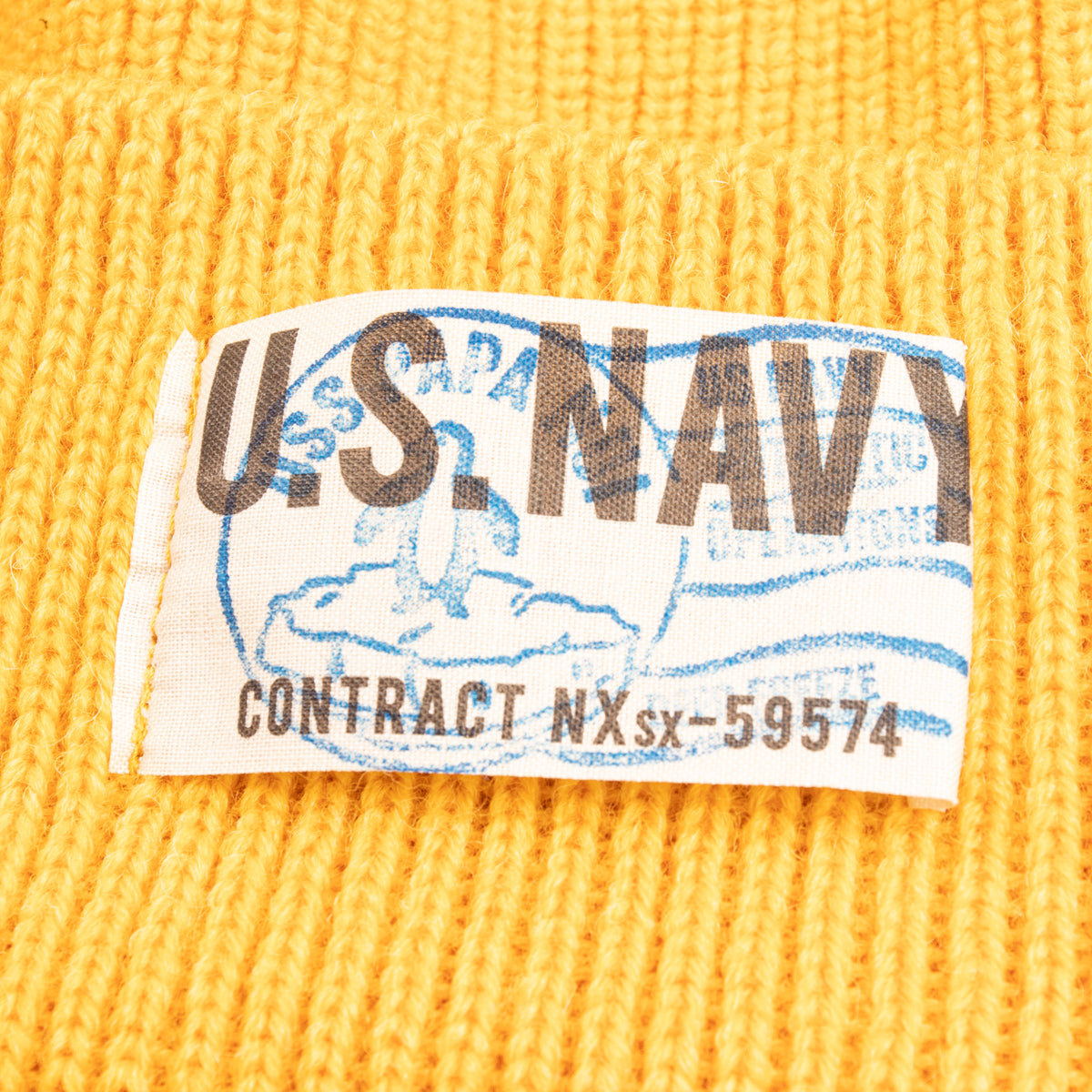 Papa Nui Watch Cap Operation Deepfreeze - Polar Yellow - Standard & Strange