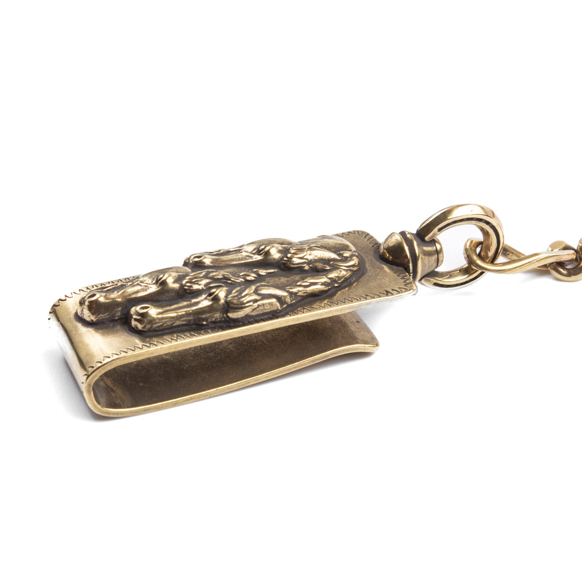 Peanuts & Co Horse Clip Type Keychain - Brass – Standard & Strange