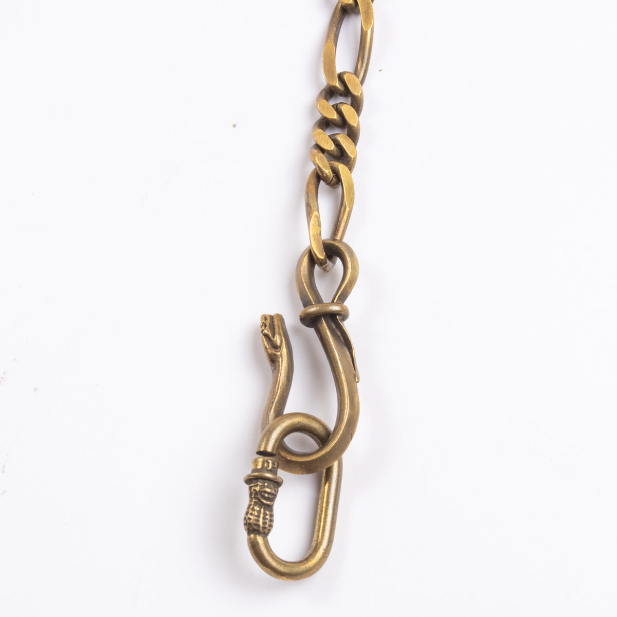 Peanuts & Co Snake Clip Wallet Chain - Brass - Standard & Strange