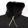 The Real McCoy's 13oz Wool Loopwheel Hooded Sweatshirt - Black - Standard & Strange