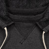 The Real McCoy's 13oz Wool Loopwheel Hooded Sweatshirt - Black - Standard & Strange