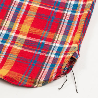 The Real McCoy's 8HU Check Flannel Shirt - Red - Standard & Strange