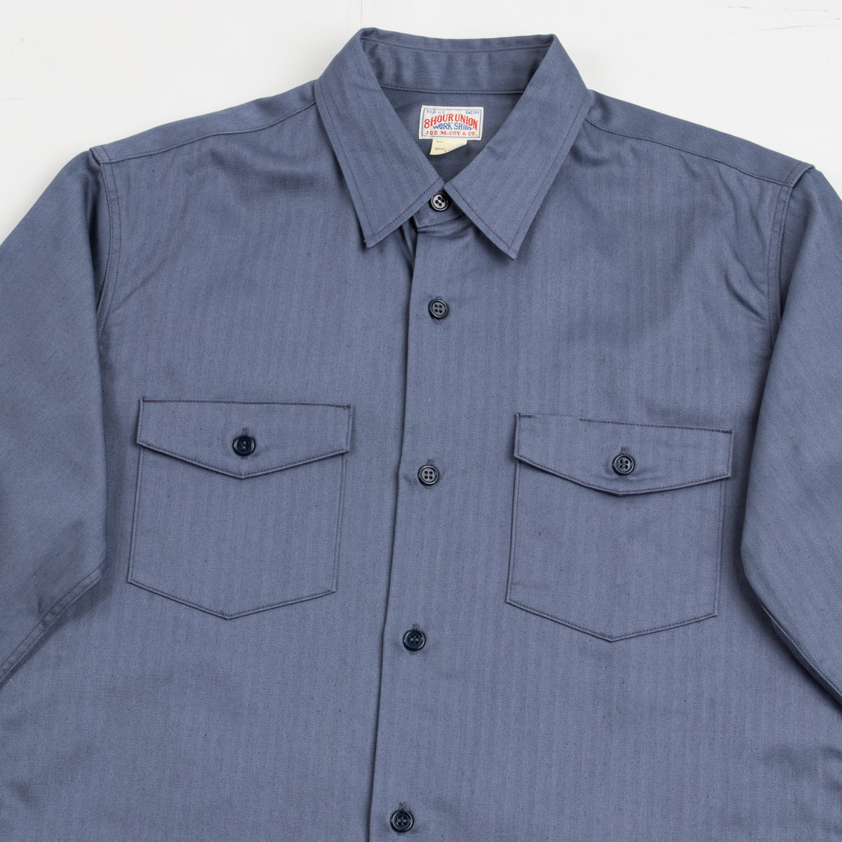 8HU HBT Workshirt L/S - Ink Blue