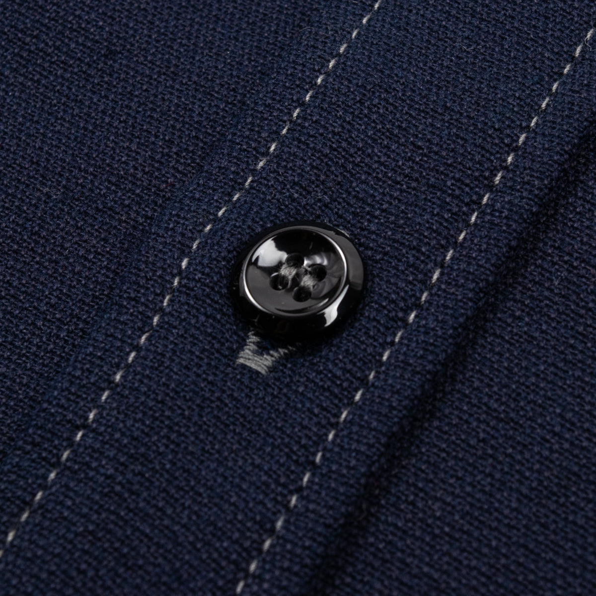 The Real McCoy's 8HU Heavy Moleskin Shirt - Navy - Standard & Strange