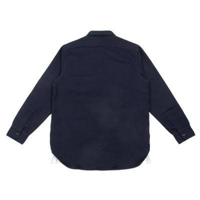 The Real McCoy's 8HU Heavy Moleskin Shirt - Navy - Standard & Strange
