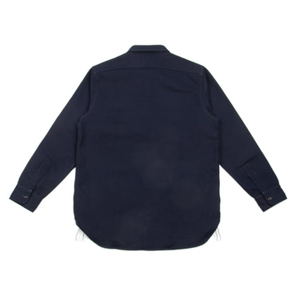 The Real McCoy's 8HU Heavy Moleskin Shirt - Navy - Standard & Strange