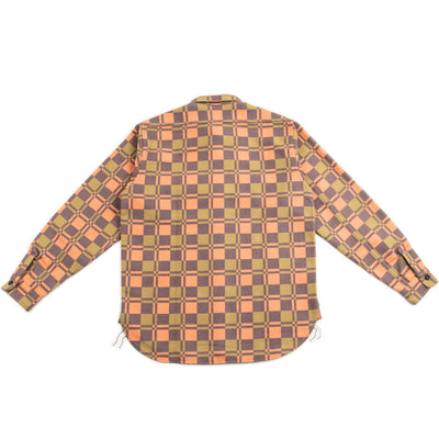The Real McCoy's 8HU Horse Blanket Flannel Shirt - Orange - Standard & Strange