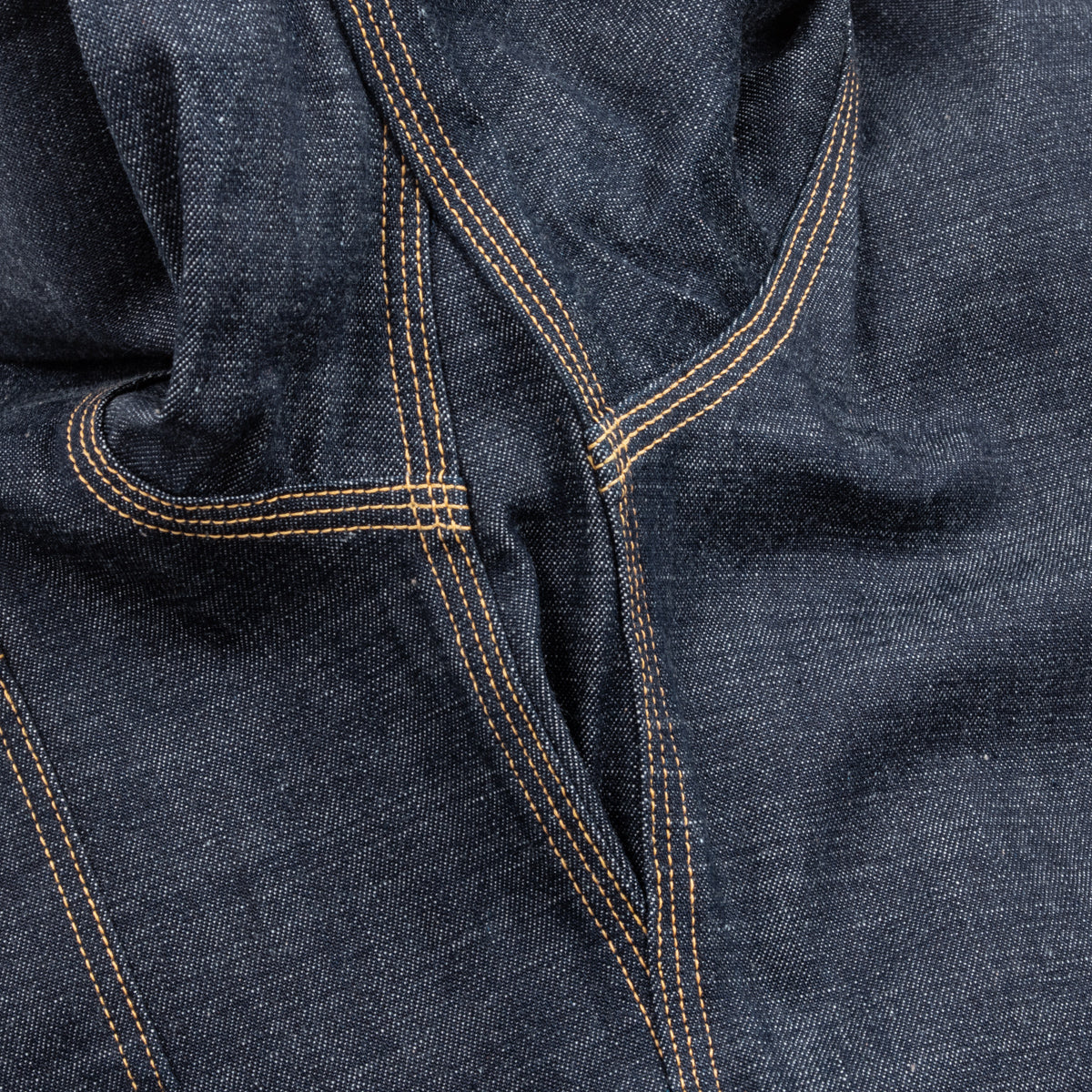 The Real McCoy's 8HU HBT Workshirt L/S - Ink Blue - Standard & Strange