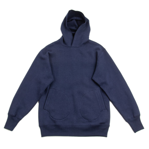 The Real McCoy's Boxing Glove Pocket Hooded Sweatshirt - Navy - Standard & Strange