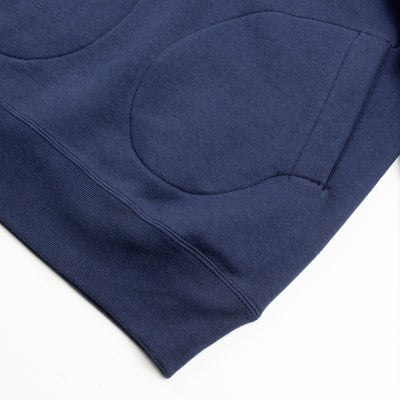 The Real McCoy's Boxing Glove Pocket Hooded Sweatshirt - Navy - Standard & Strange