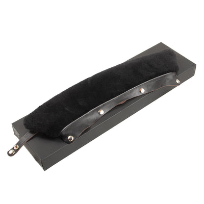 The Real McCoy's Buco Detachable Mouton Collar - Black - Standard & Strange