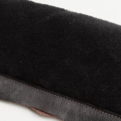 The Real McCoy's Buco Detachable Mouton Collar - Black - Standard & Strange