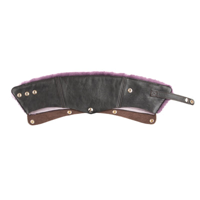 The Real McCoy's Buco Detachable Mouton Collar - Purple - Standard & Strange