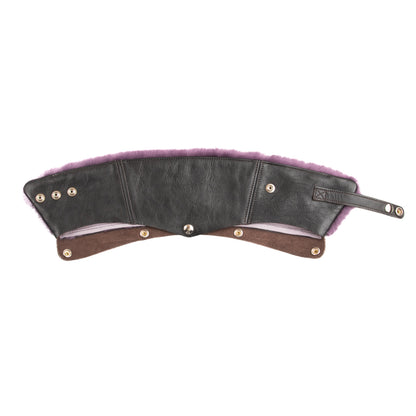 The Real McCoy's Buco Detachable Mouton Collar - Purple - Standard & Strange