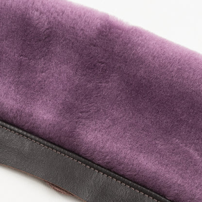 The Real McCoy's Buco Detachable Mouton Collar - Purple - Standard & Strange