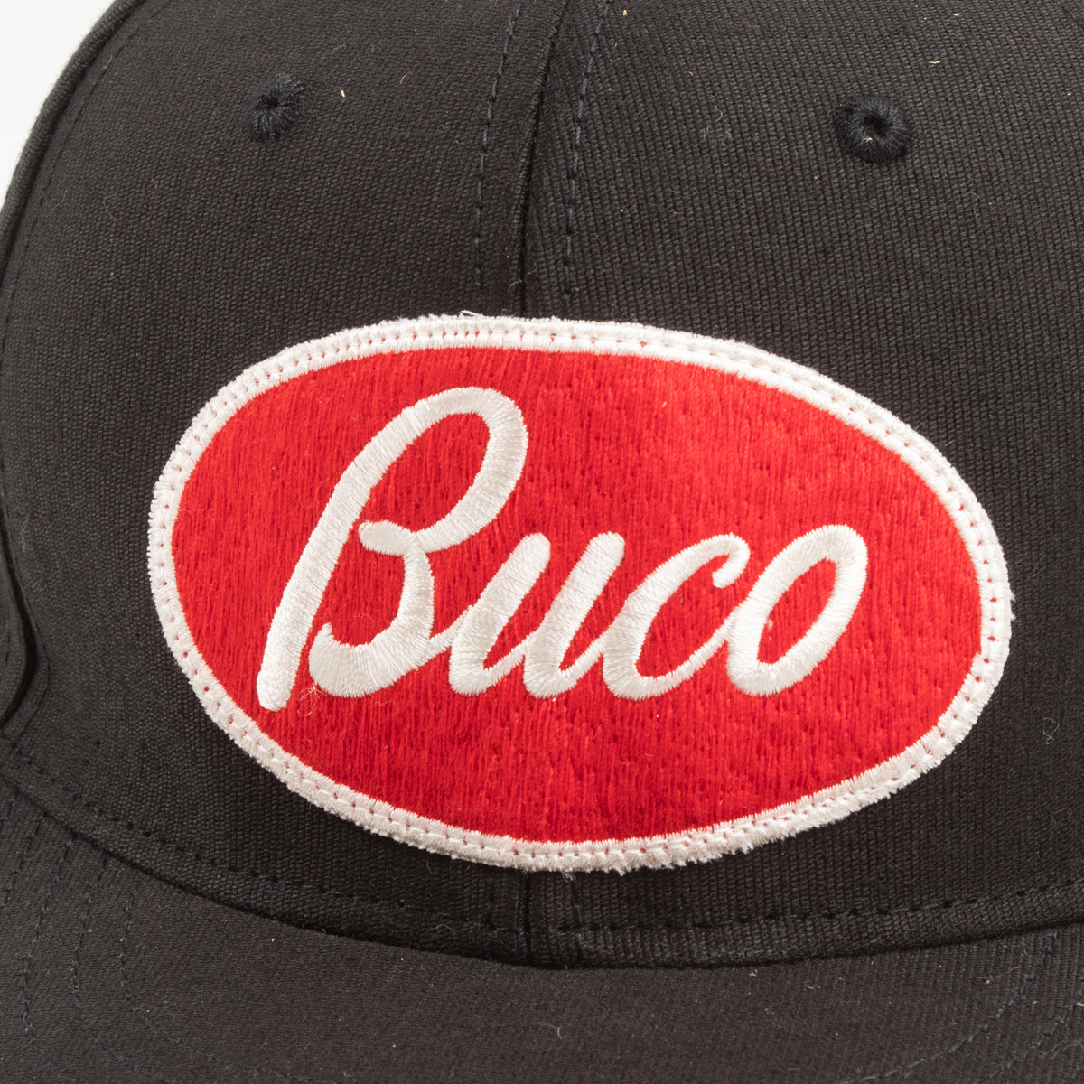 BUCO STRAP-BACK CAP CORDUROY ブラック-