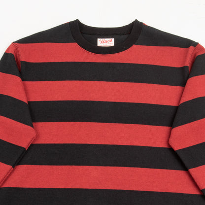 The Real McCoy's Buco Heavy Stripe Racing Jersey - Red/Black - Standard & Strange