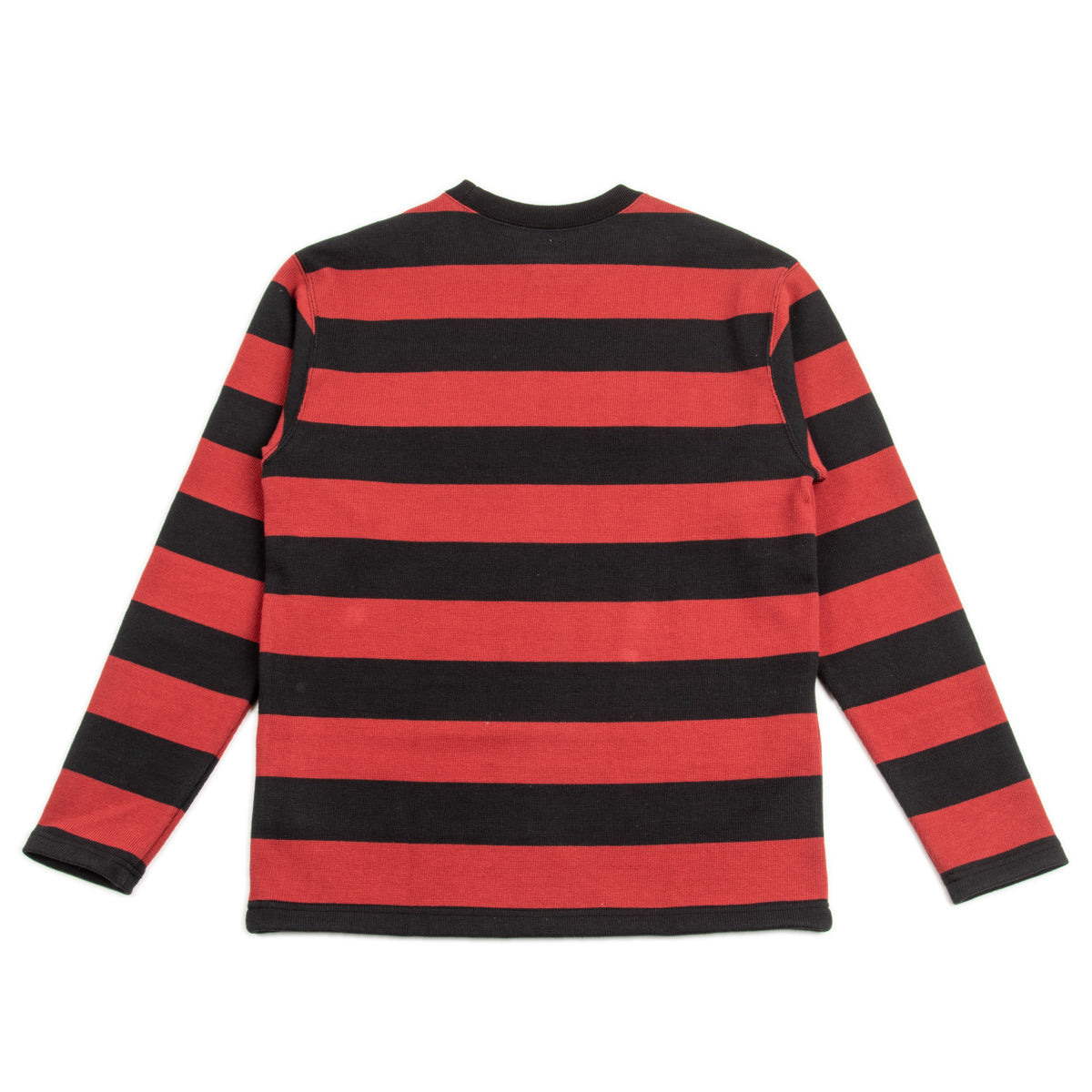 The Real McCoy's Buco Heavy Stripe Racing Jersey - Red/Black - Standard & Strange