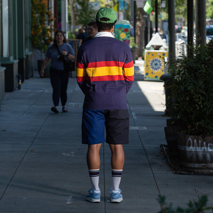 The Real McCoy's Climbers' Shorts (Multi-Tone) - Blue - Standard & Strange