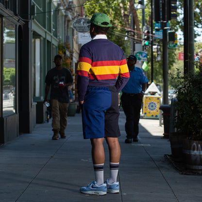The Real McCoy's Climbers' Shorts (Multi-Tone) - Blue - Standard & Strange