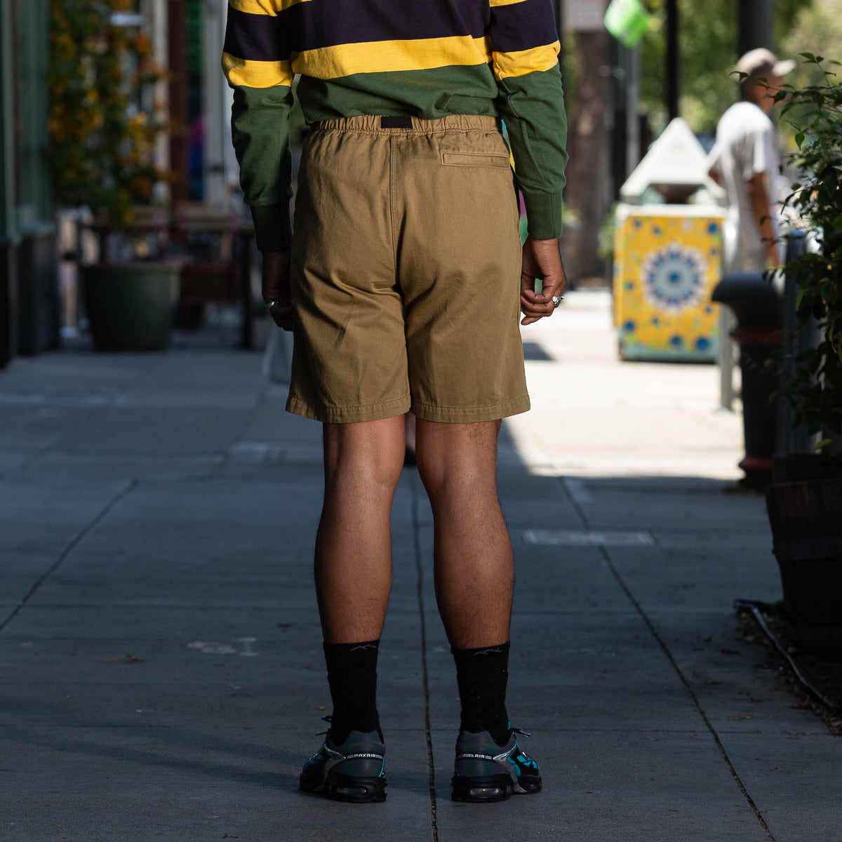 The Real McCoy's Climbers' Shorts (Over-Dyed) - Khaki - Standard & Strange